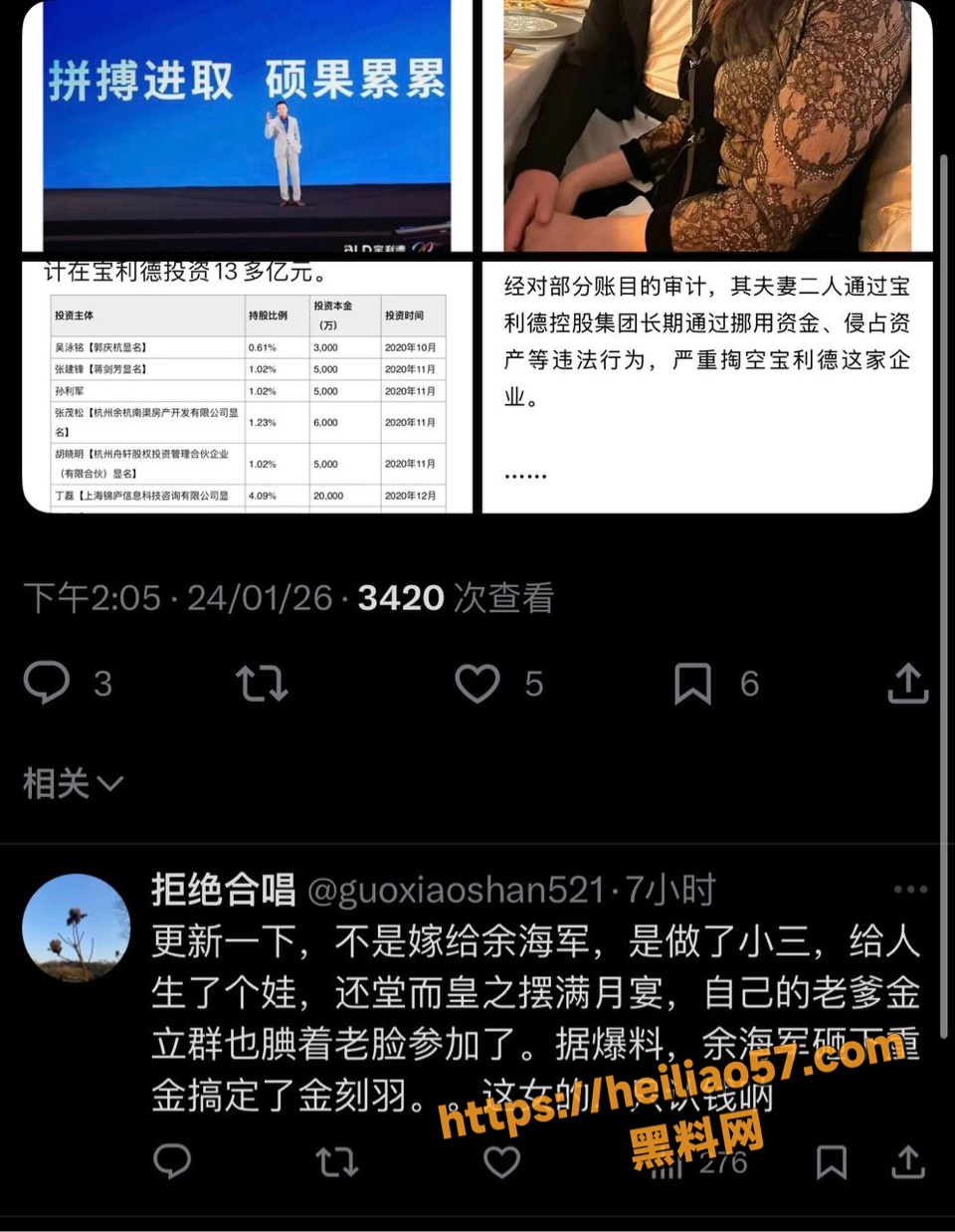 宝利德董事长丑闻2