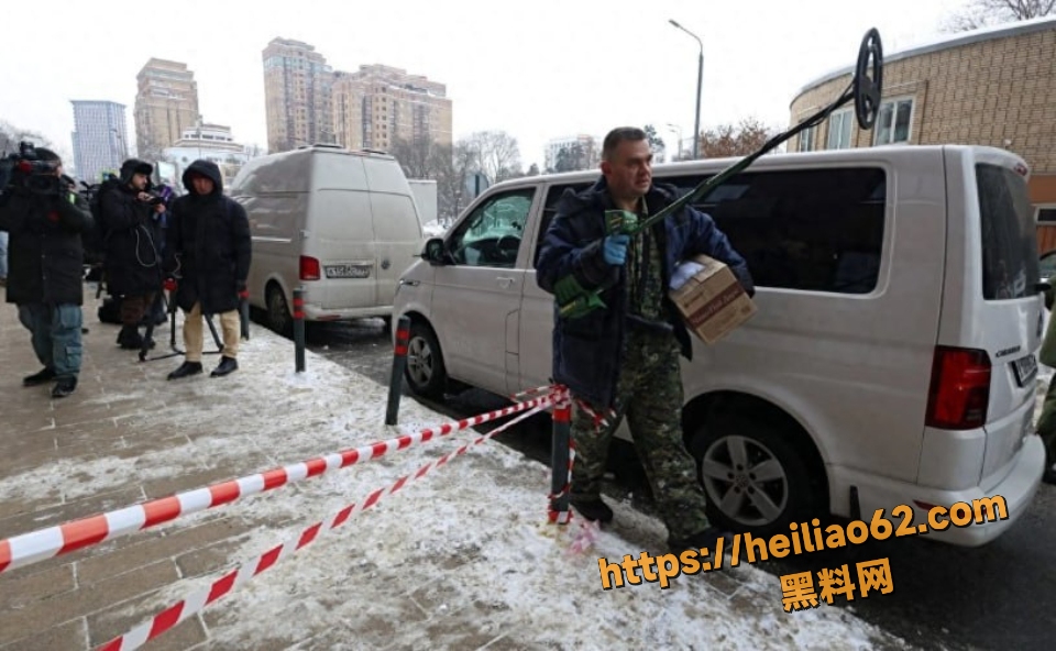 阿列克谢耶夫中将遇袭监控视频 5