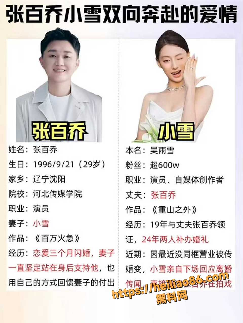 网红张百乔小雪黑料6