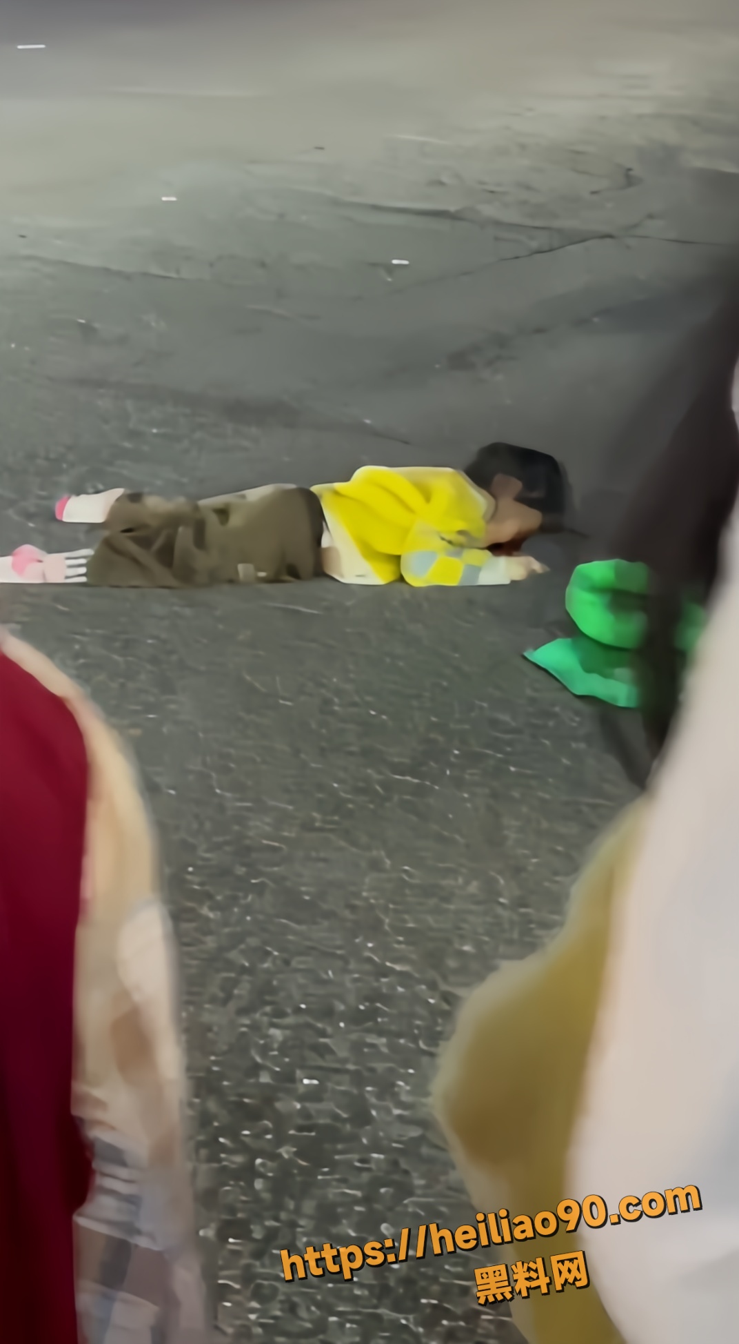 高楼意外现场视频3