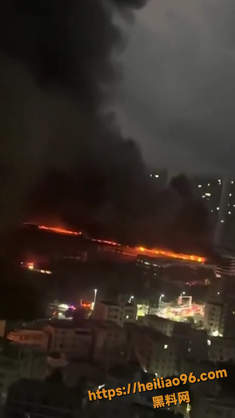 深圳坪山比亚迪工厂凌晨突发大火6
